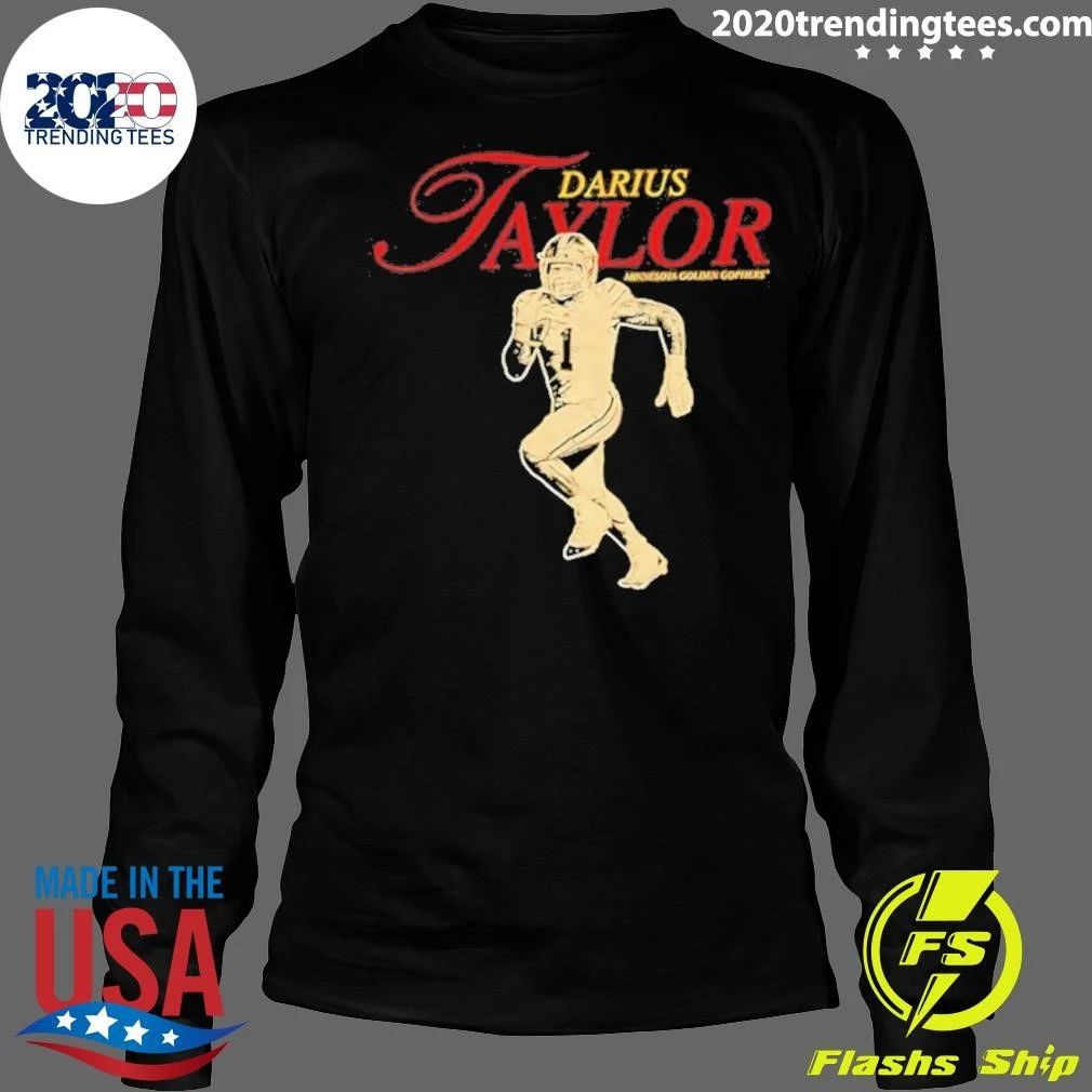 Darius Taylor Minnesota Golden Gophers NCAA Football Shirt