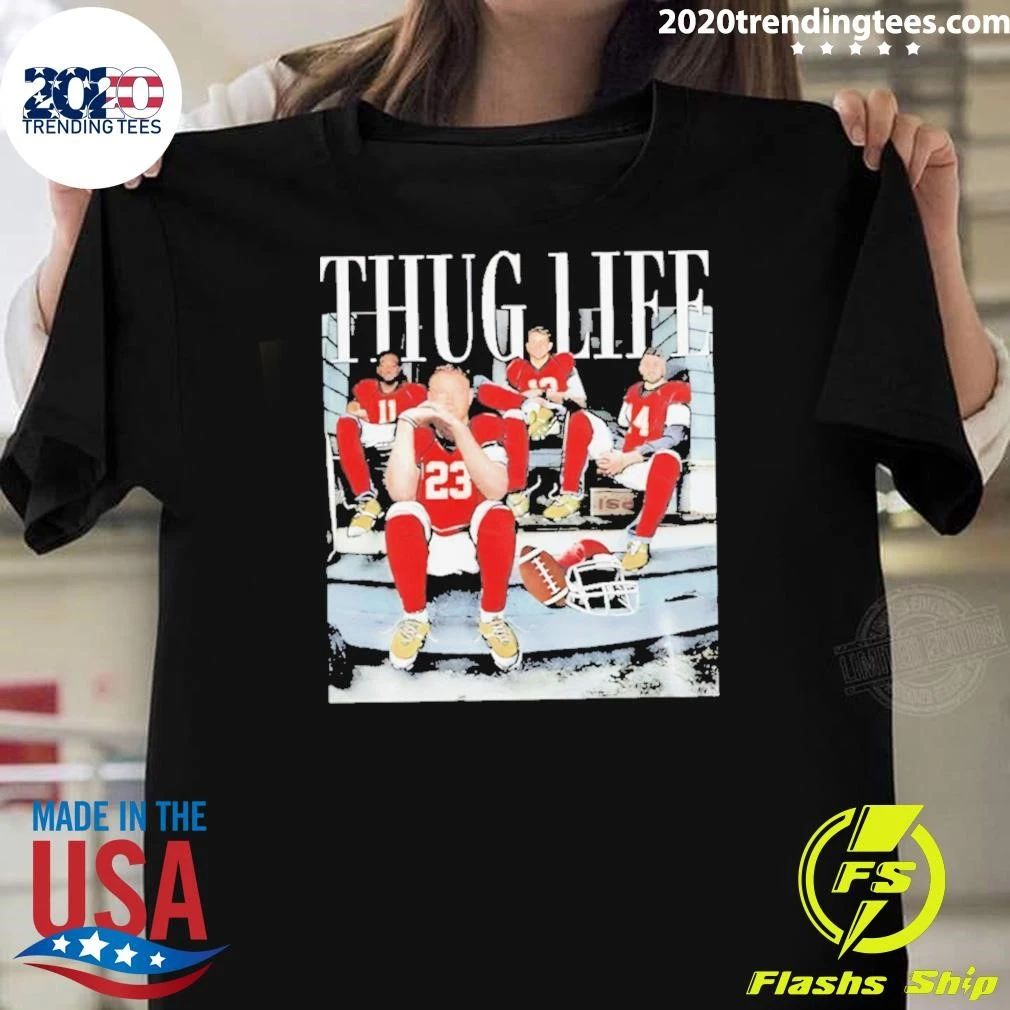 Thug Life San Francisco Football Game Day Retro Shirt