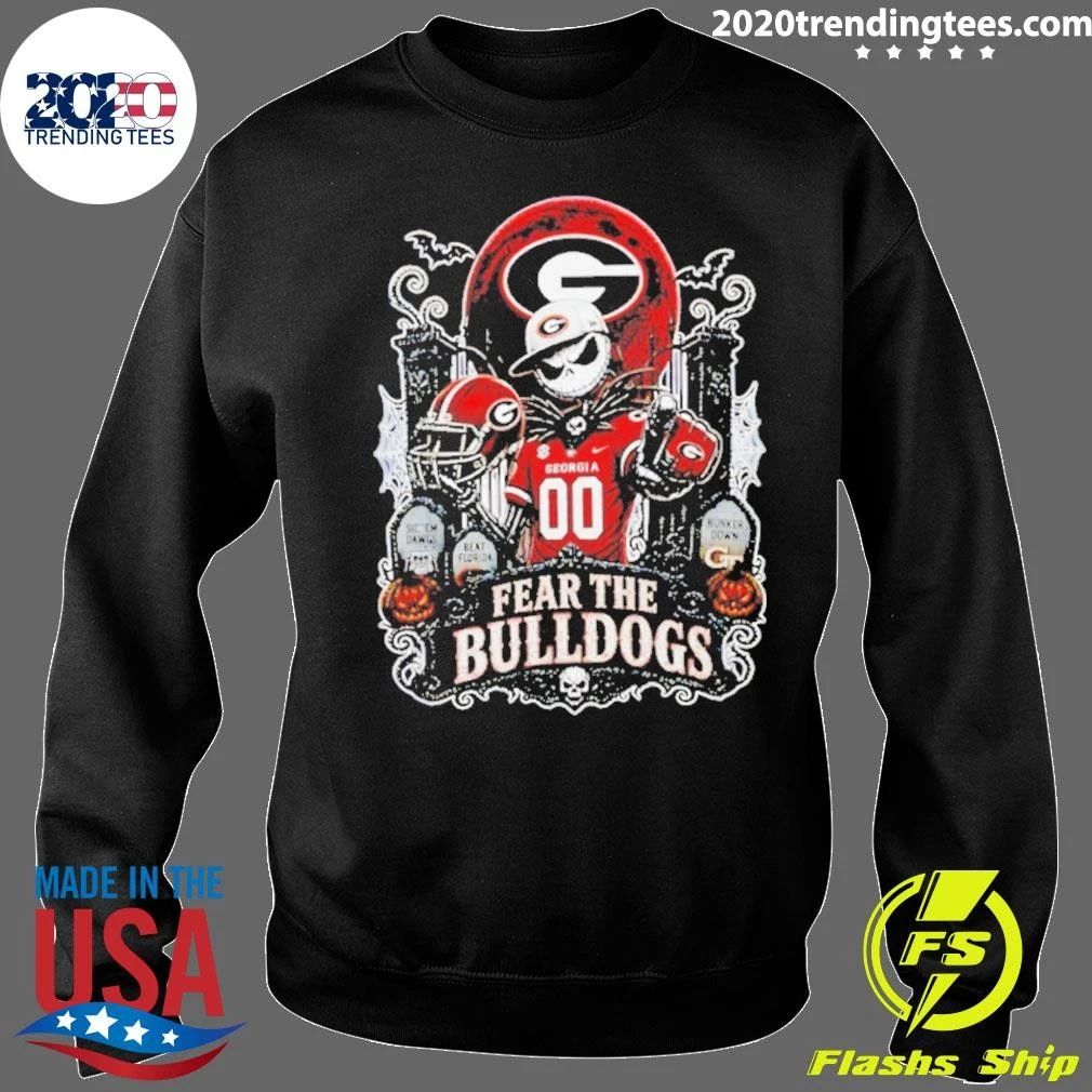 Fear the Bulldogs Georgia Jack Skellington Halloween 2026 Shirt