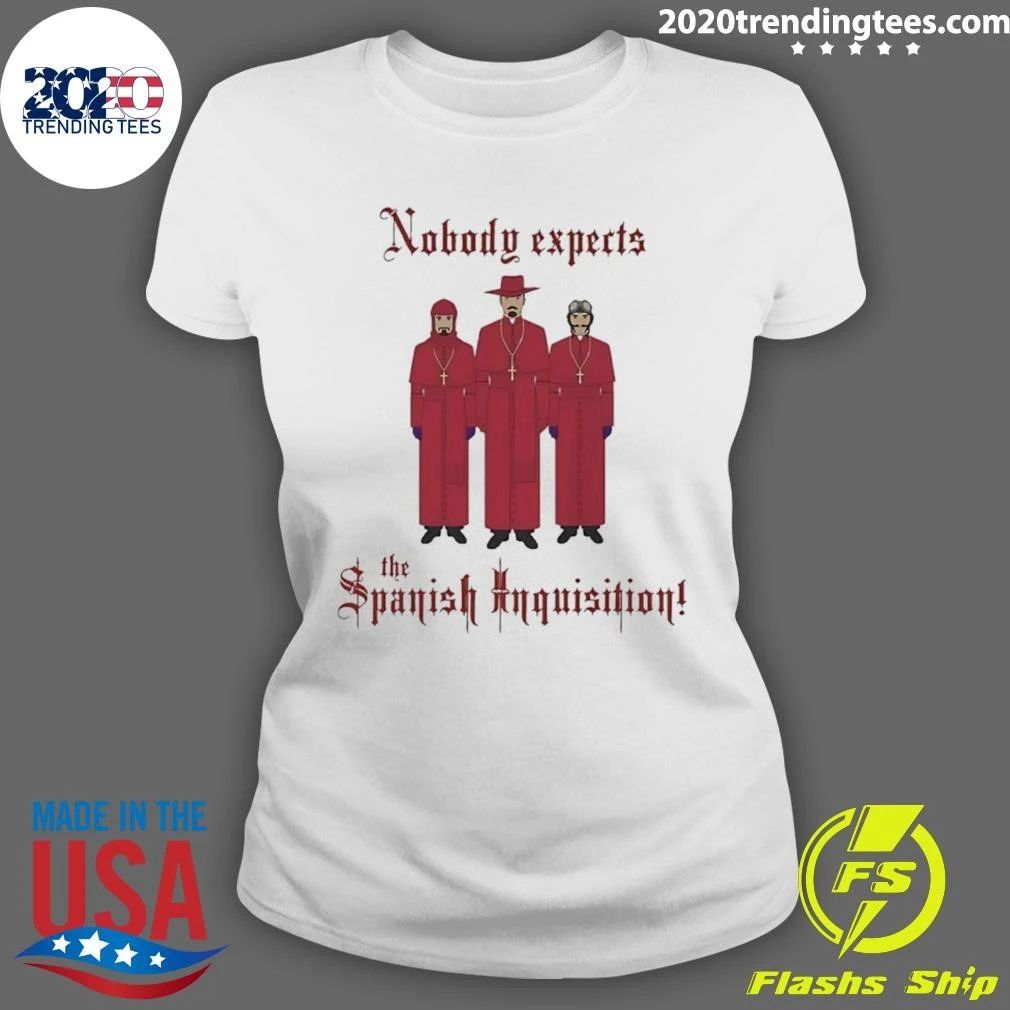 Monty Python Nobody Expects The Spanish Inquisition Vintage Shirt