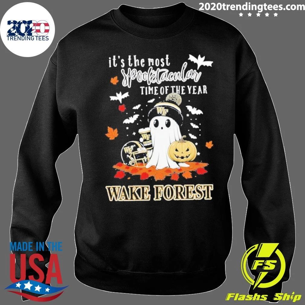 Ghost Halloween 2026 Wake Forest Demon It’s The Most Spooktacular Time Of The Year Shirt