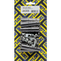 Taylor / Vertex 46068 Boot / Terminal Kit, Distributor / Coil, 8 mm, Black, Straight, Set of 8