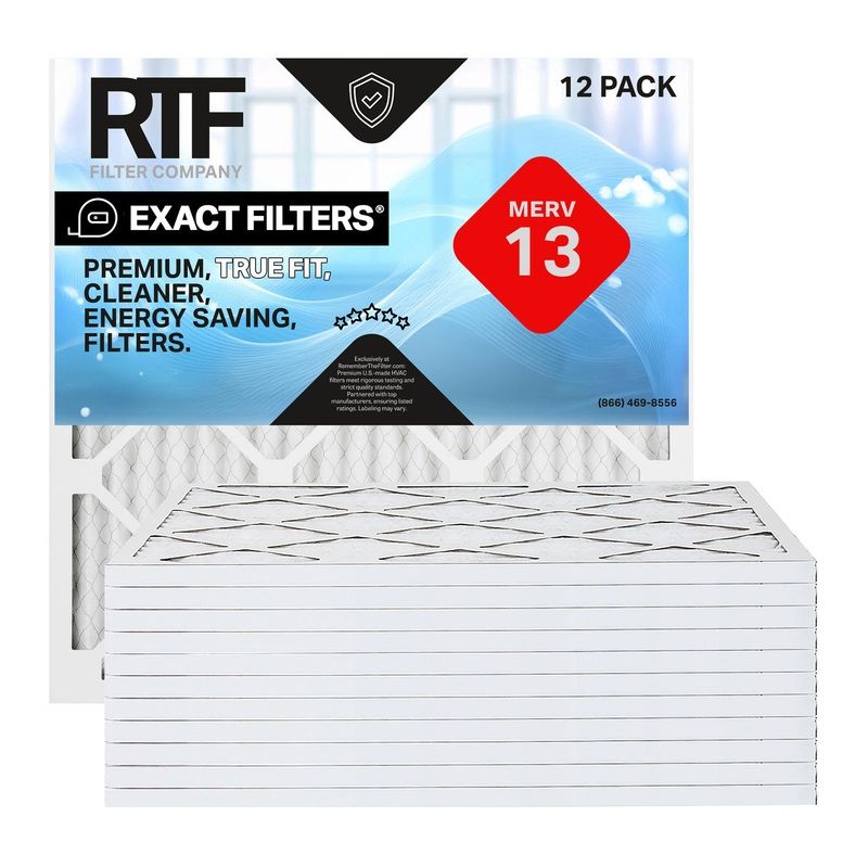 38-3/4×32-1/8×1 Exact Filters Pleated MERV 13 (12 pack)