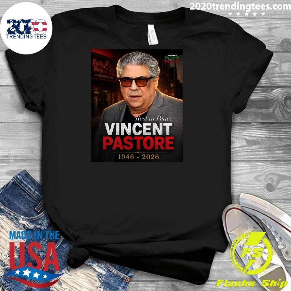Rest In Peace Vincent Pastore 1946 – 2026 Shirt