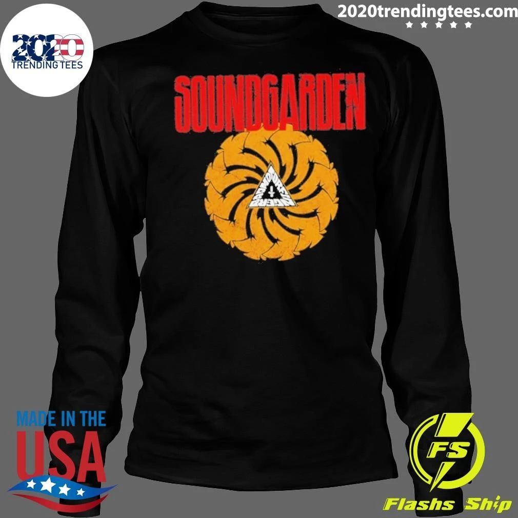 Soundgarden Badmotorfinger Logo Grunge Rock Band Shirt