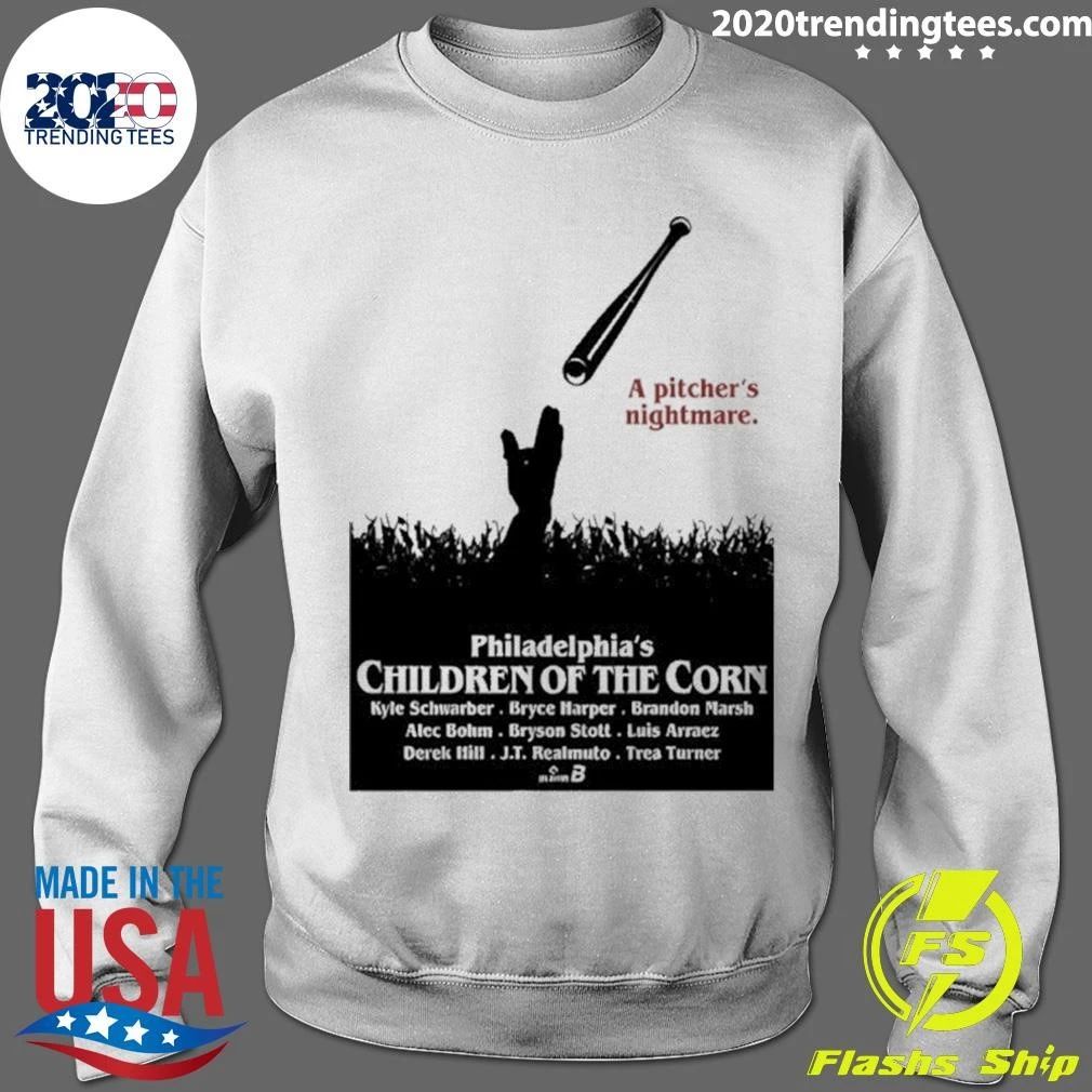Philadelphia Phillies A Pitcher’s Nightmare Children Of The Corn Shirt