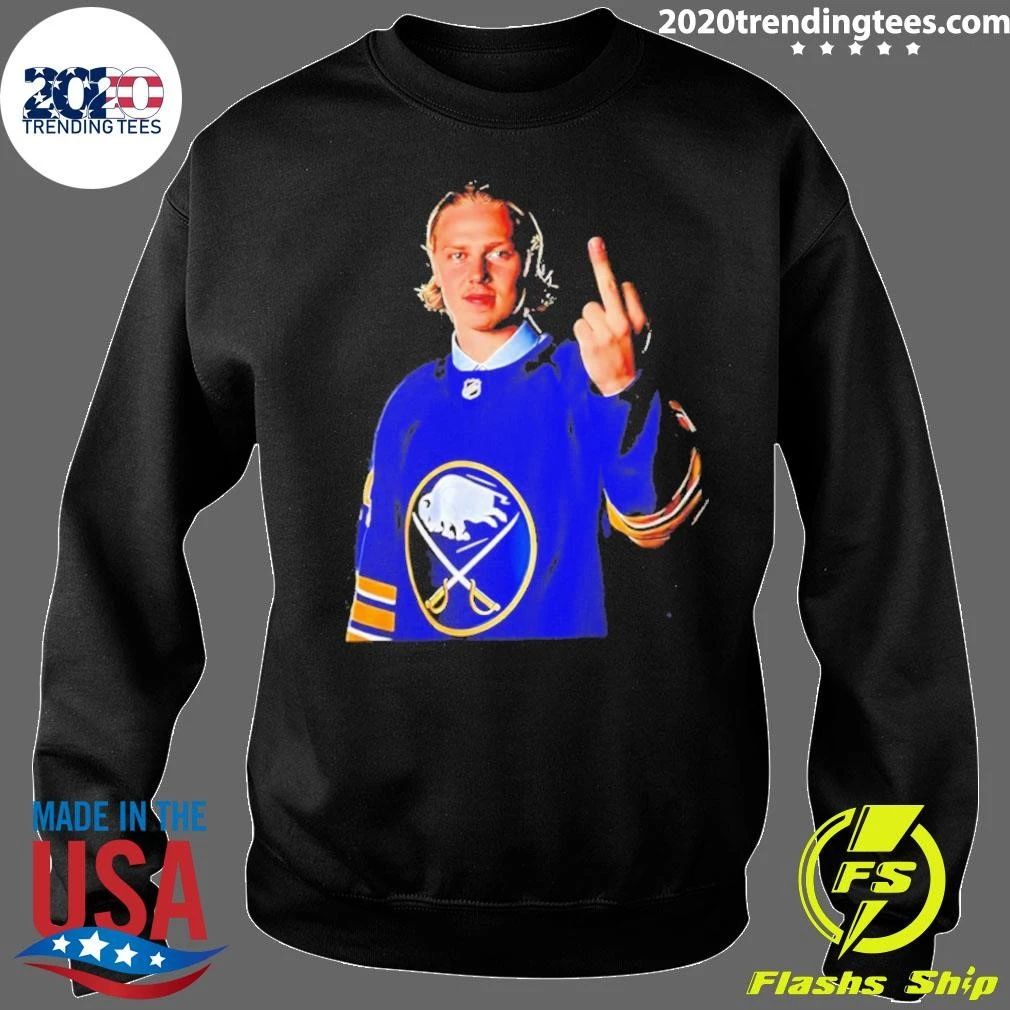 Konsta Helenius Buffalo Sabres Nhl Hockey Middle Finger Shirt