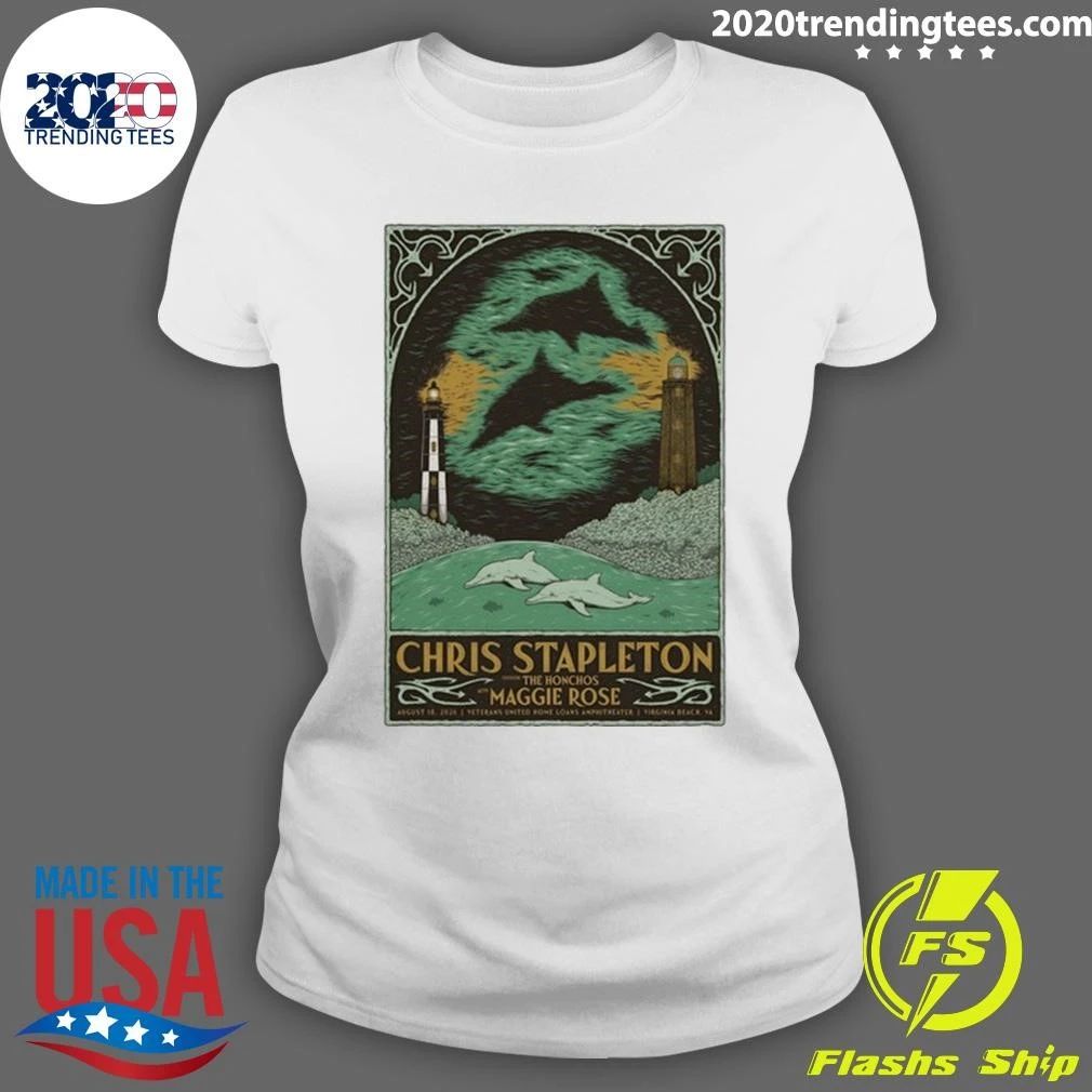 Chris Stapleton The Honchos Maggie Rose 8.18.2026 Virginia Beach VA Tee Shirt