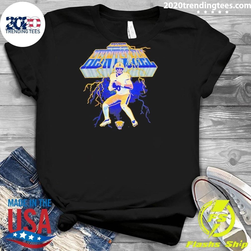 Mason Heintschel Pittsburgh Panthers Ncaa Football Lightning Shirt