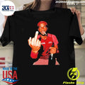Frances Tiafoe 2026 Middle Finger Smoking And Beer Shirt