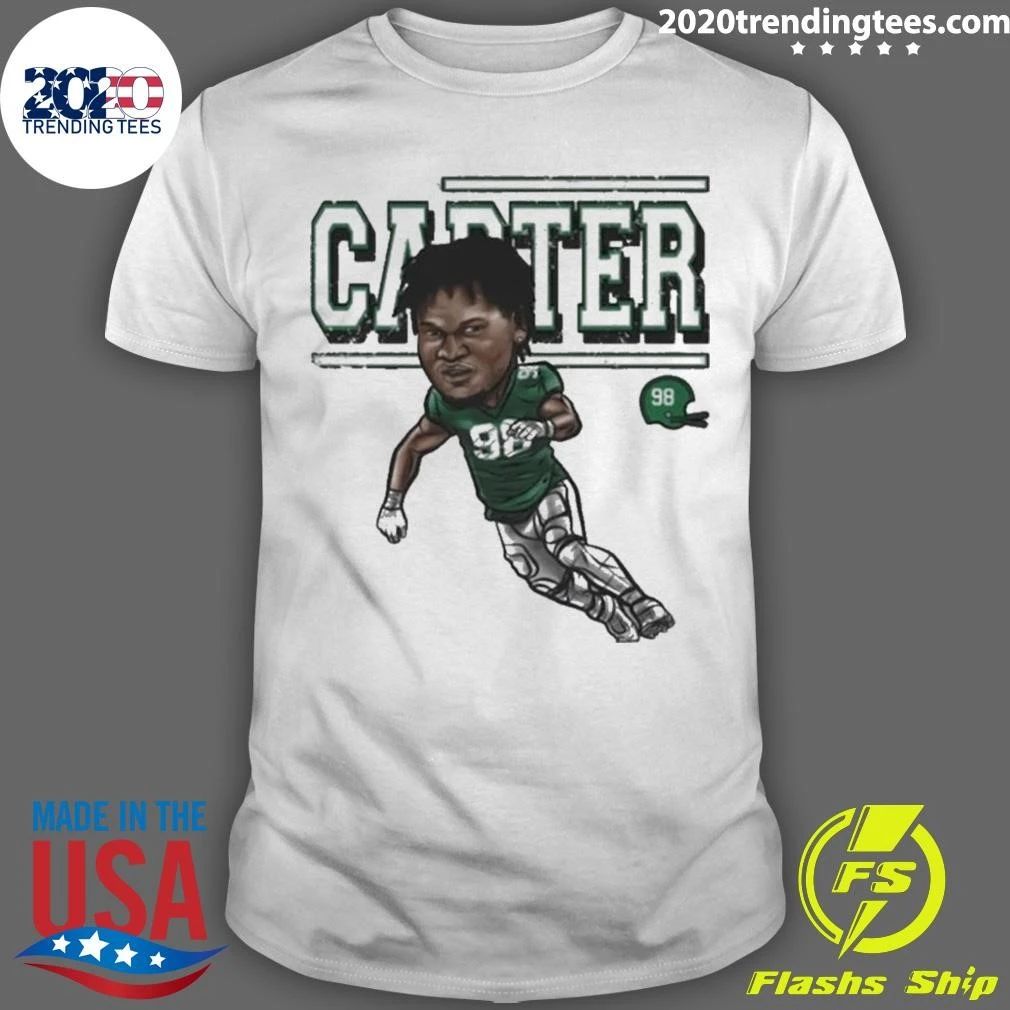 Nick Sirianni Wear Jalen Carter Tee Shirt