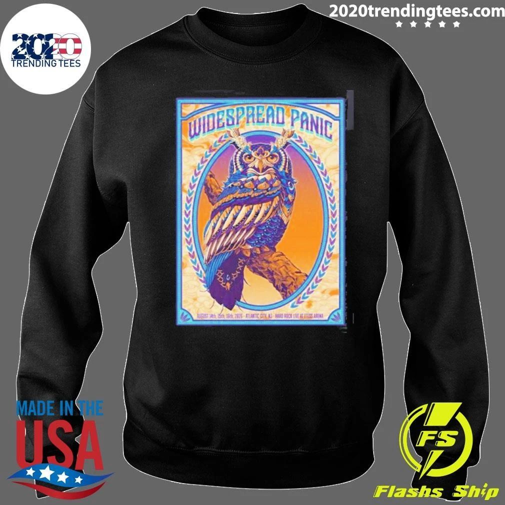 Widespread Panic Atlantic City NJ At Hard Rock Live At Etess Arena On August 14 15 16 2026 The Owl Shirt