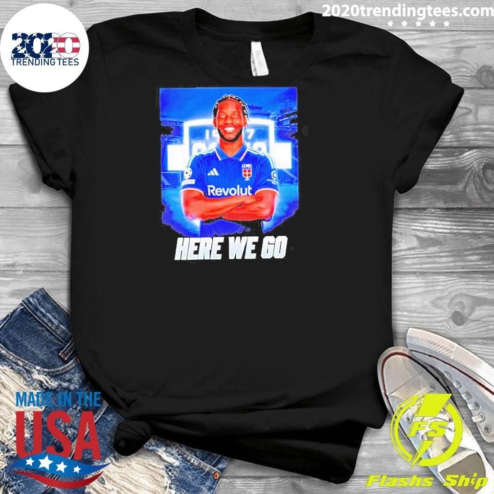 Como Football Here We Go Football Transfer News Fan Shirt