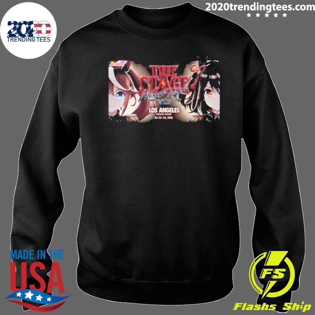 The Stage World Tour 2026 Umamusume Pretty Derby Los Angeles Peacock Theater Shirt