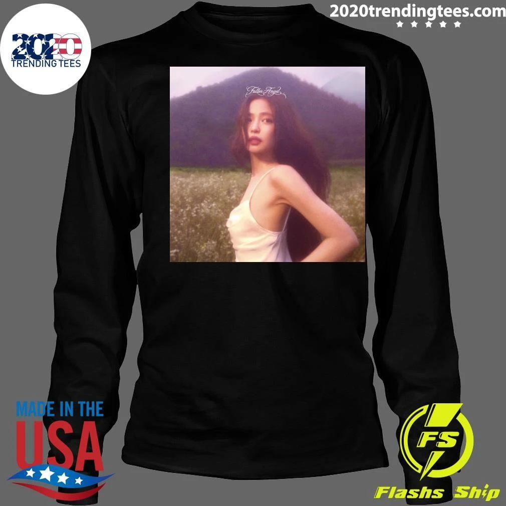 Jennie Releases Teaser For Fallen Angel Solo Comeback Shirt