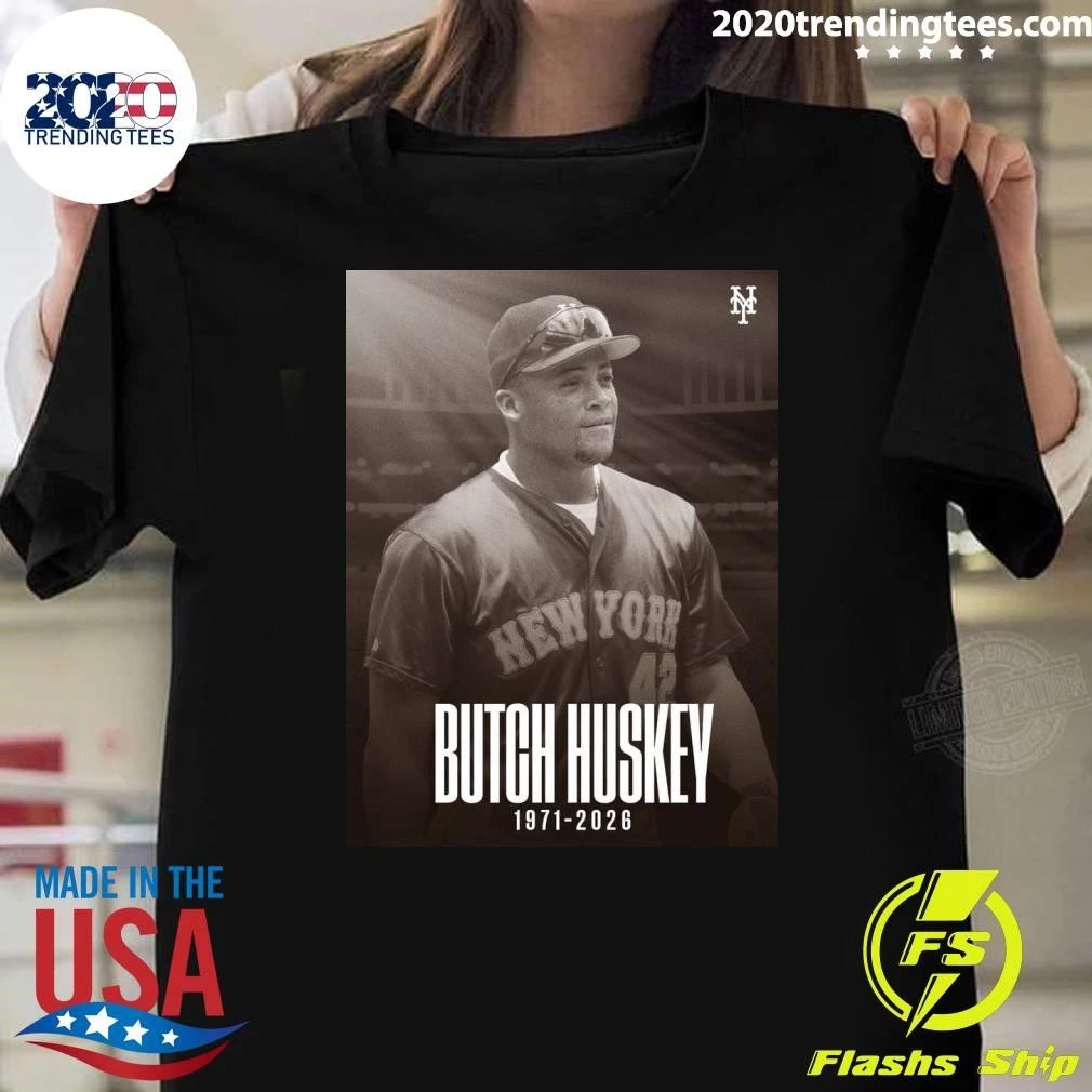 Former New York Mets Player Butch Huskey Passes Away At 54 Shirt