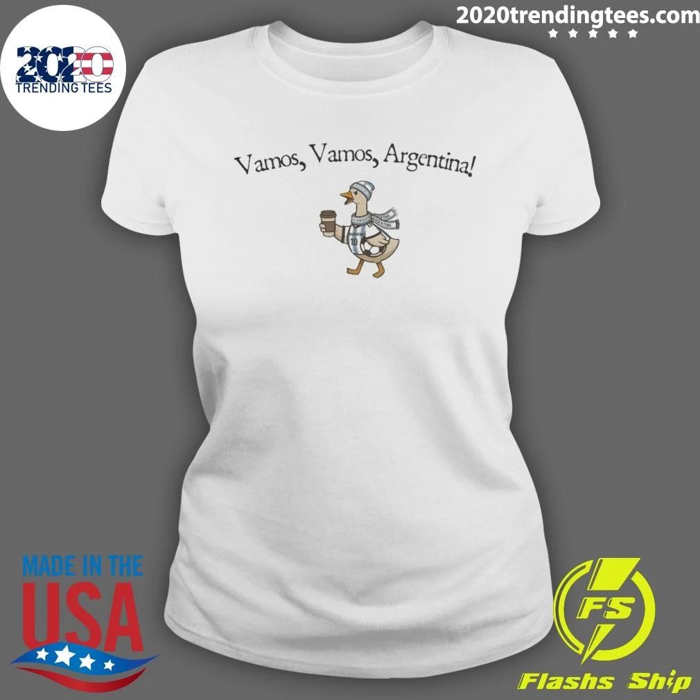 Goose Vamos Vamos Argentina Soccer World Cup 2026 Shirt