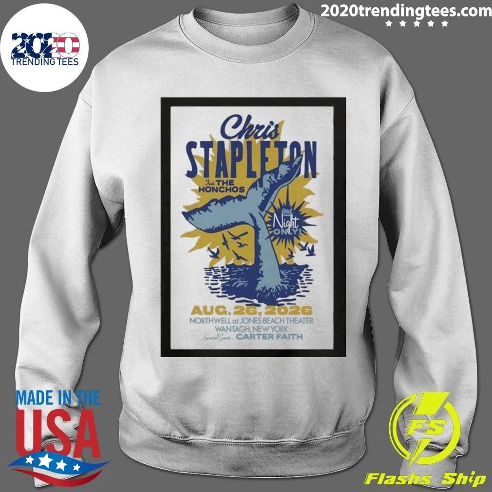Chris Stapleton Wantagh Tour On August 26 2026 Shirt