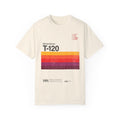 VHS T-120 Vintage Video Tape Retro Graphic Tee.
