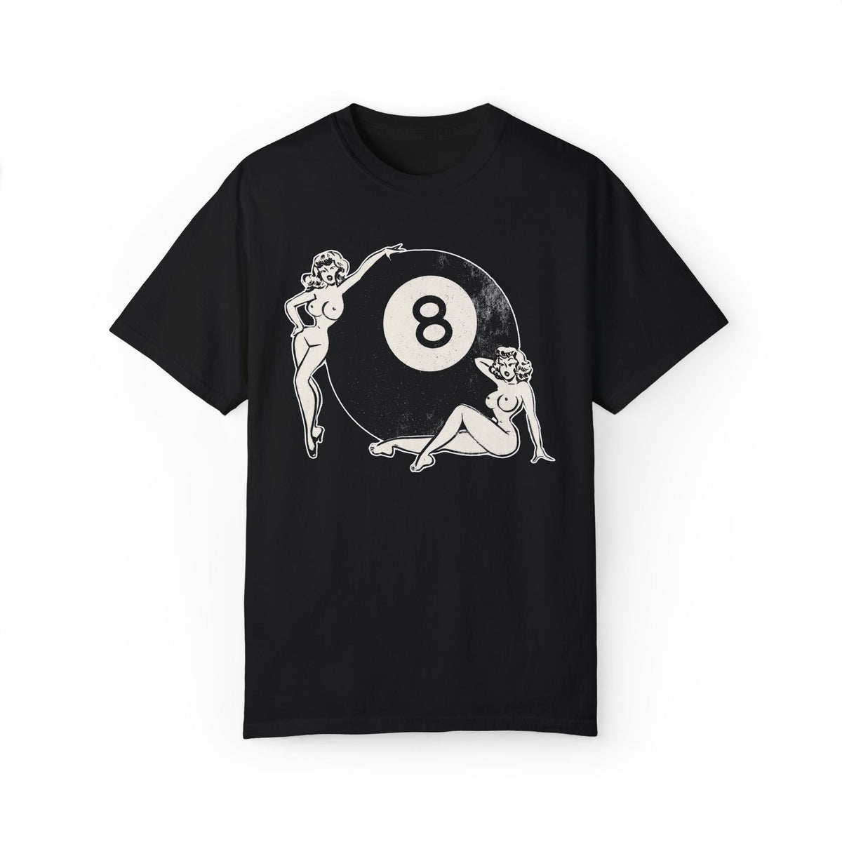 Vintage 8 Ball 50's 60's Style Graphic Unisex