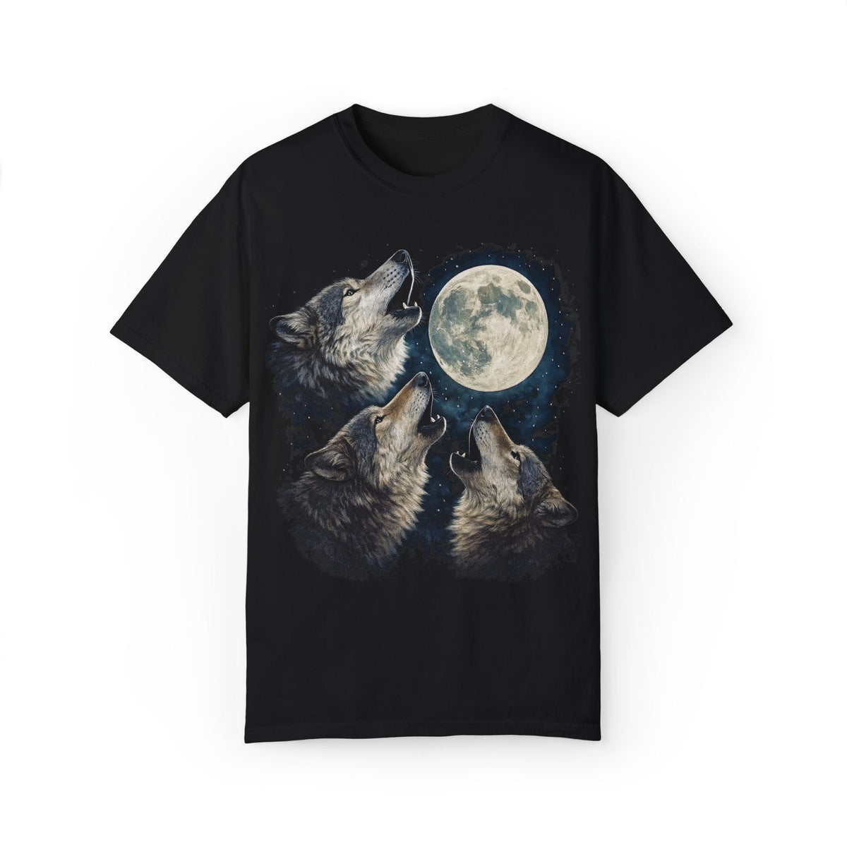 Vintage 90's Howling Wolves Graphic