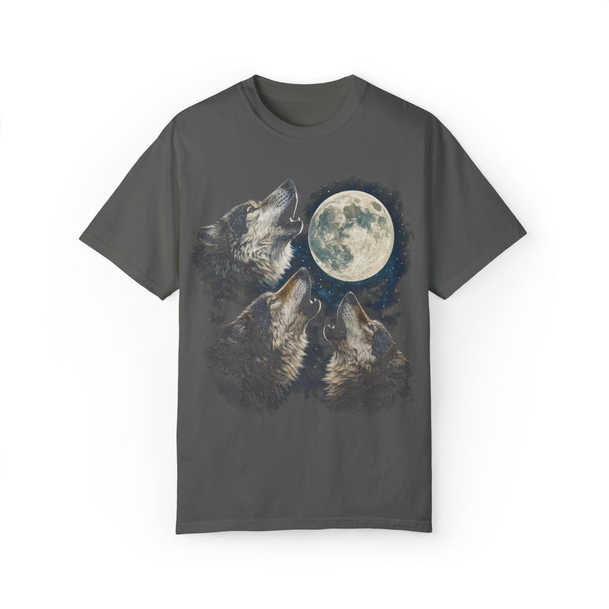 Vintage 90's Howling Wolves Graphic