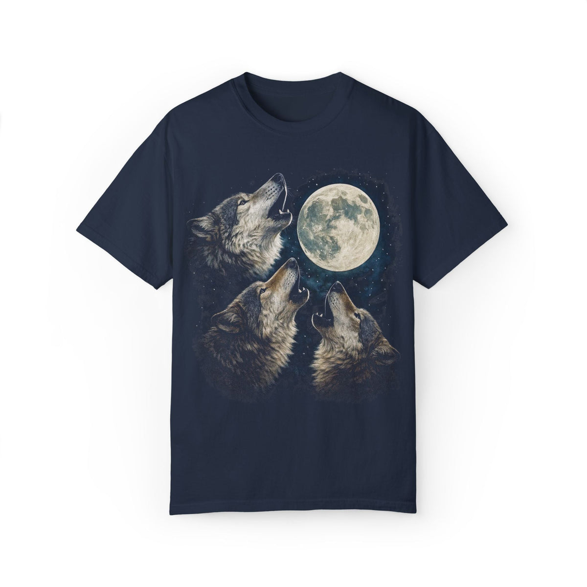 Vintage 90's Howling Wolves Graphic