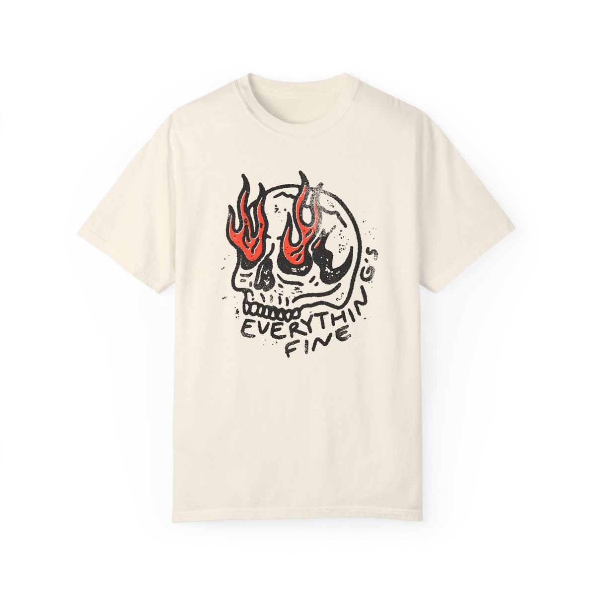 Vintage Everything's Fine Funny Retro Graphic