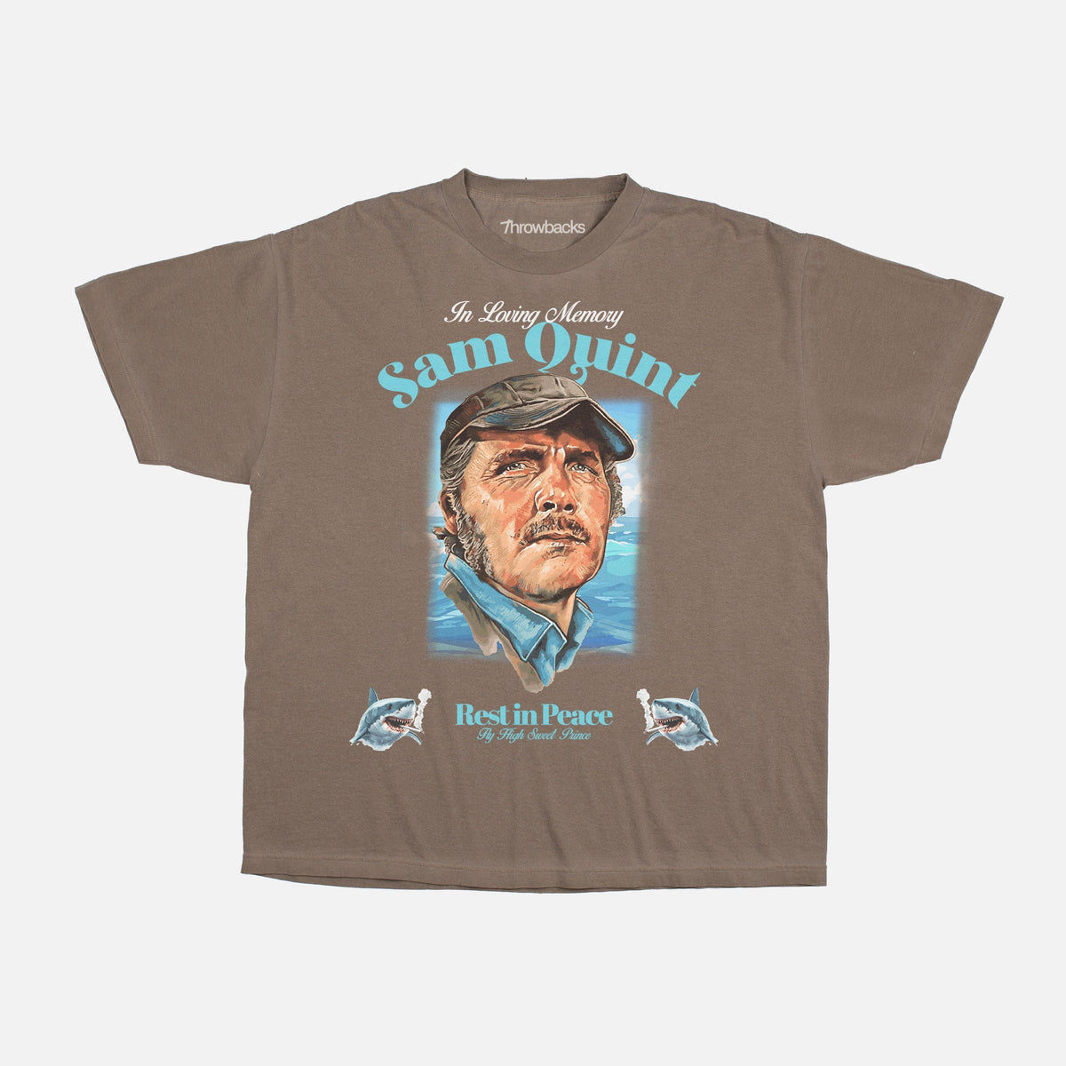 In Memory of Sam Quint Jaws Graphic Tee