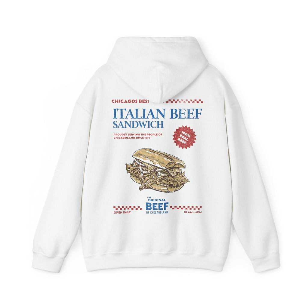 Vintage Chicago Italian Beef Sandwich Retro .