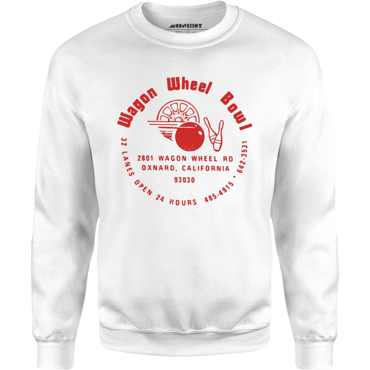 Wagon Wheel Bowl - Oxnard, CA - Vintage Bowling Alley - Unisex