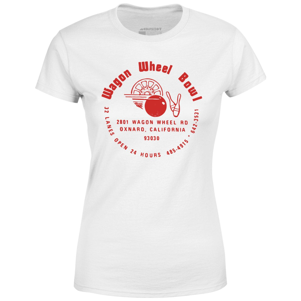 Wagon Wheel Bowl - Oxnard, CA - Vintage Bowling Alley - Women's