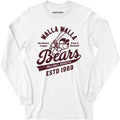 Walla Walla Bears - Washington - Vintage Defunct Baseball Teams - Long Sleeve