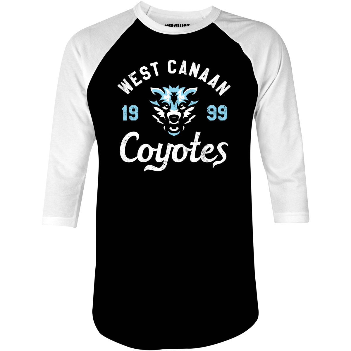 West Canaan Coyotes - 3/4 Sleeve Raglan
