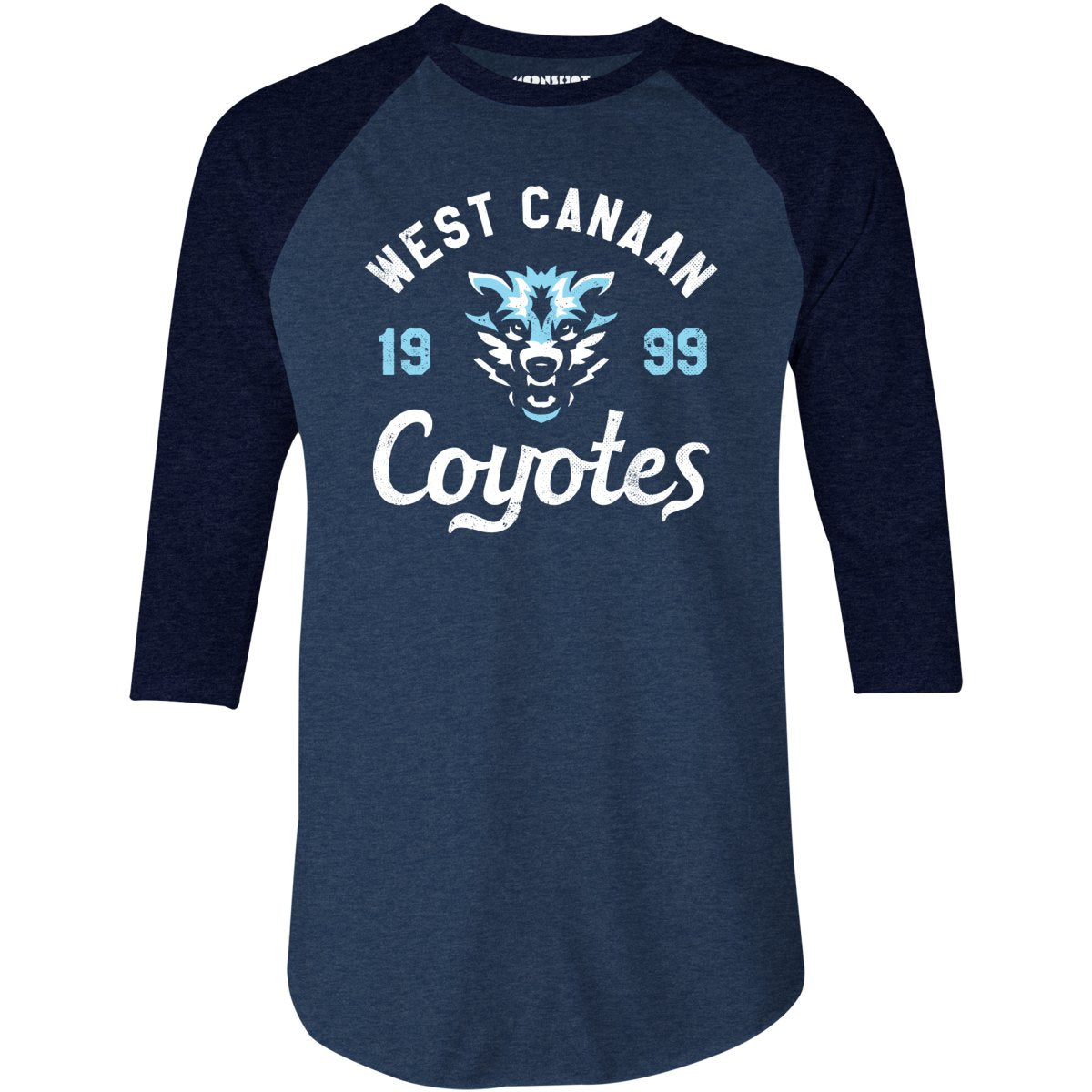 West Canaan Coyotes - 3/4 Sleeve Raglan
