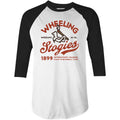 Wheeling Stogies - West Virginia - Vintage Defunct Baseball Teams - 3/4 Sleeve Raglan