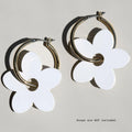 White Petal Charms
