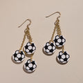 Striker Soccer Earrings
