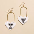 White Texas Tech Logo Heartthrobs
