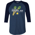 Wilbur Clark's Desert Inn - Vintage Las Vegas - 3/4 Sleeve Raglan