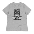 Silently Correcting Your Grammar Women's Signature Tee