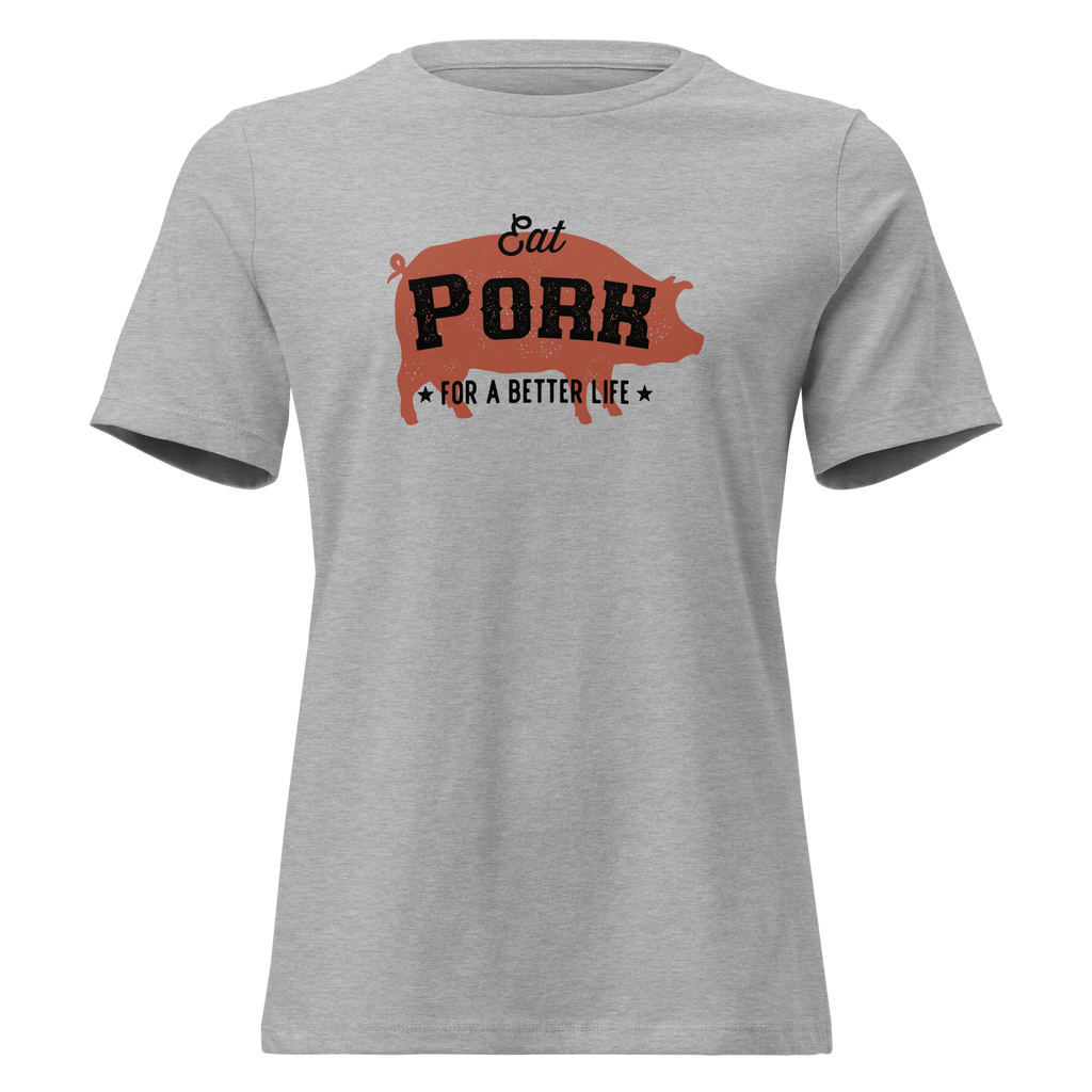 Eat Pork Women's Relaxed Tee