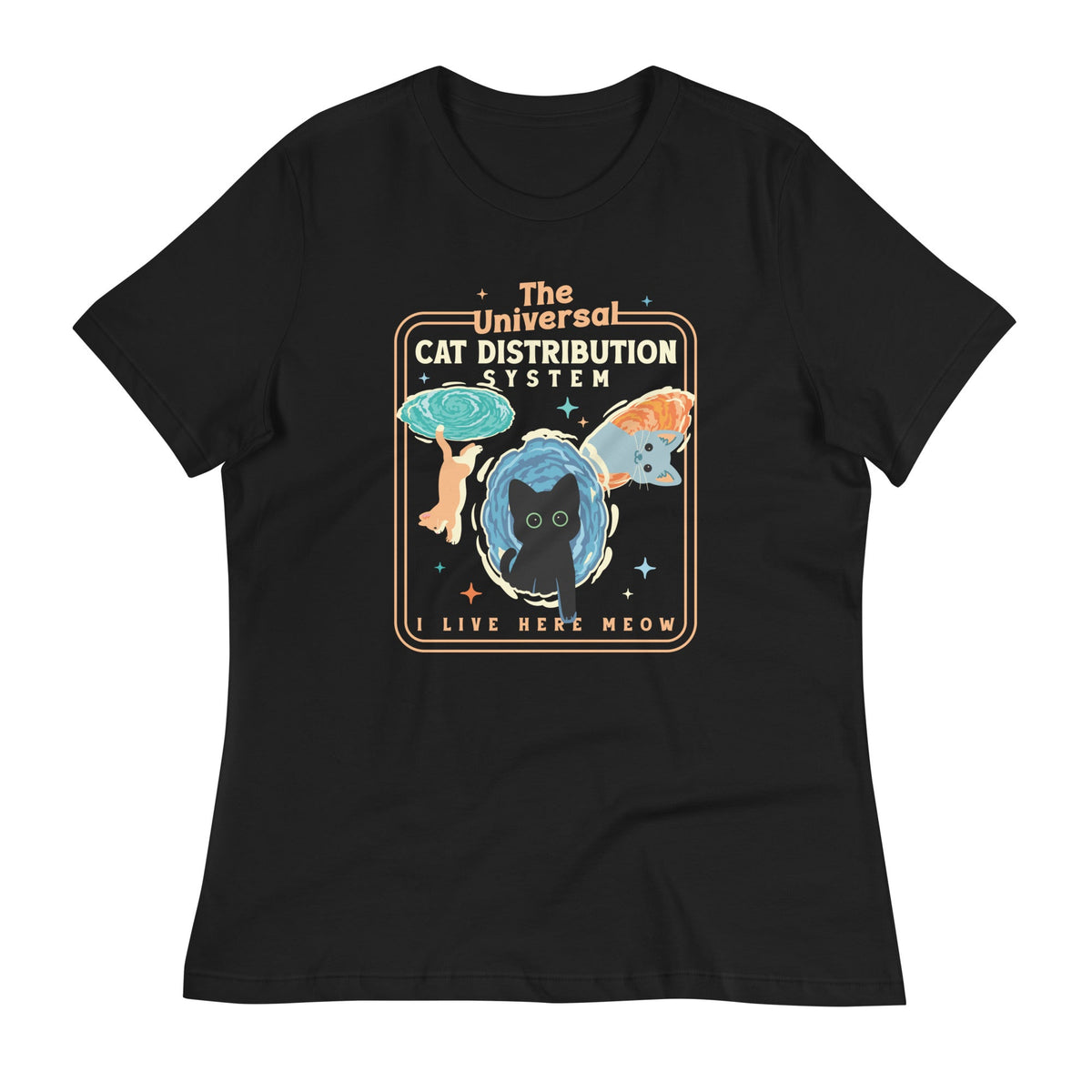 The Universal Cat Distribution System Women's Signature Tee