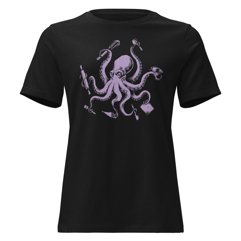 Baker Octopus Women's Relaxed Tee