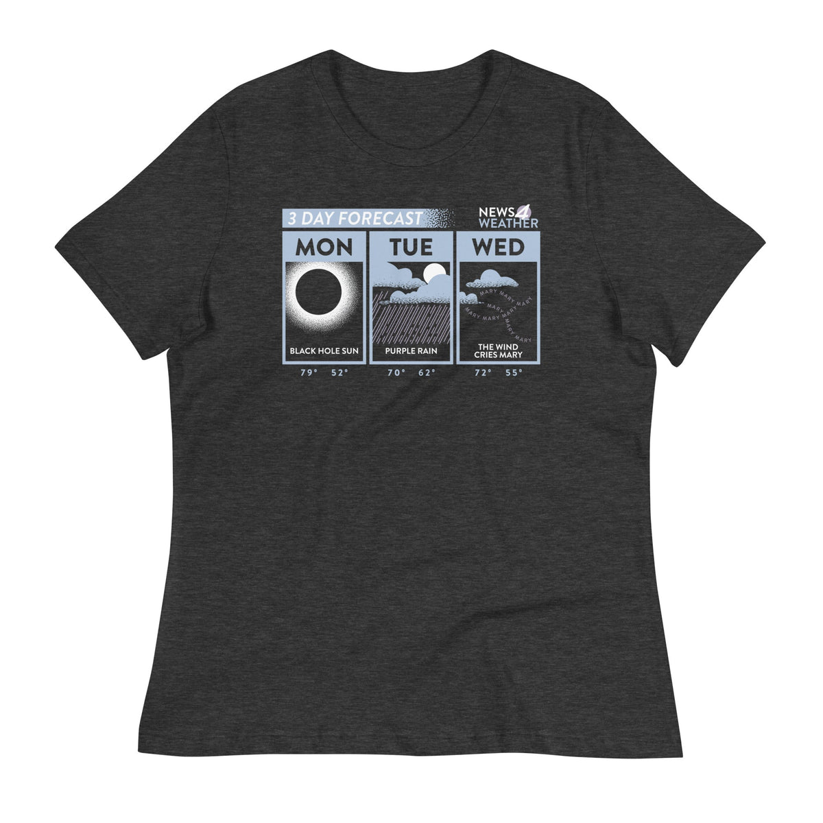 3 Day Forecast Women's Signature Tee