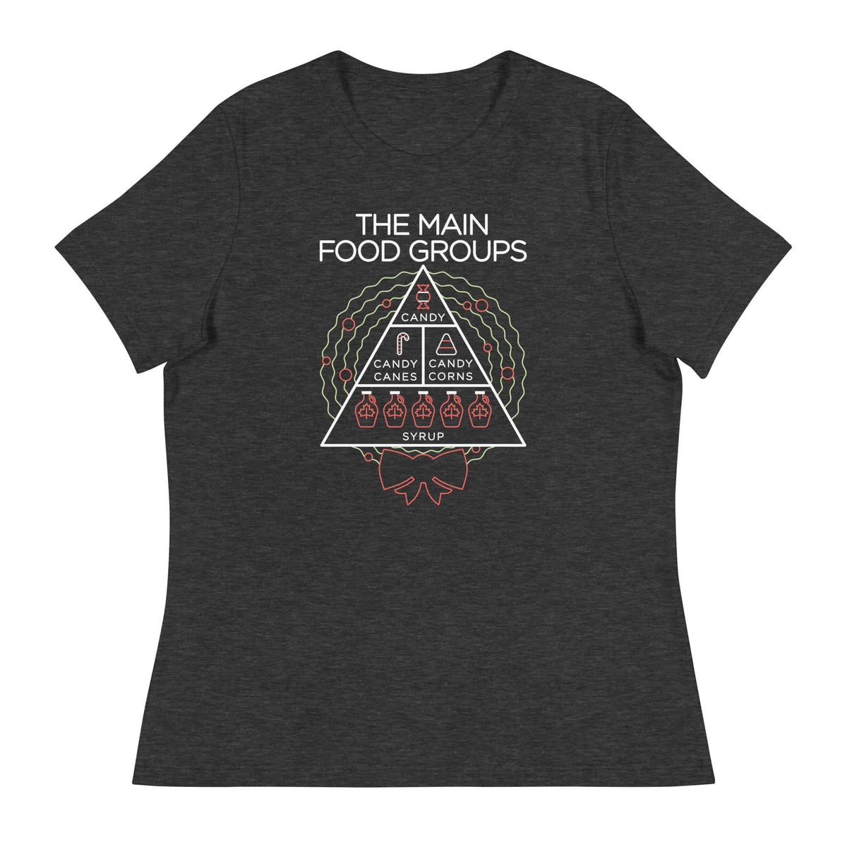 The Main Food Groups Women's Signature Tee