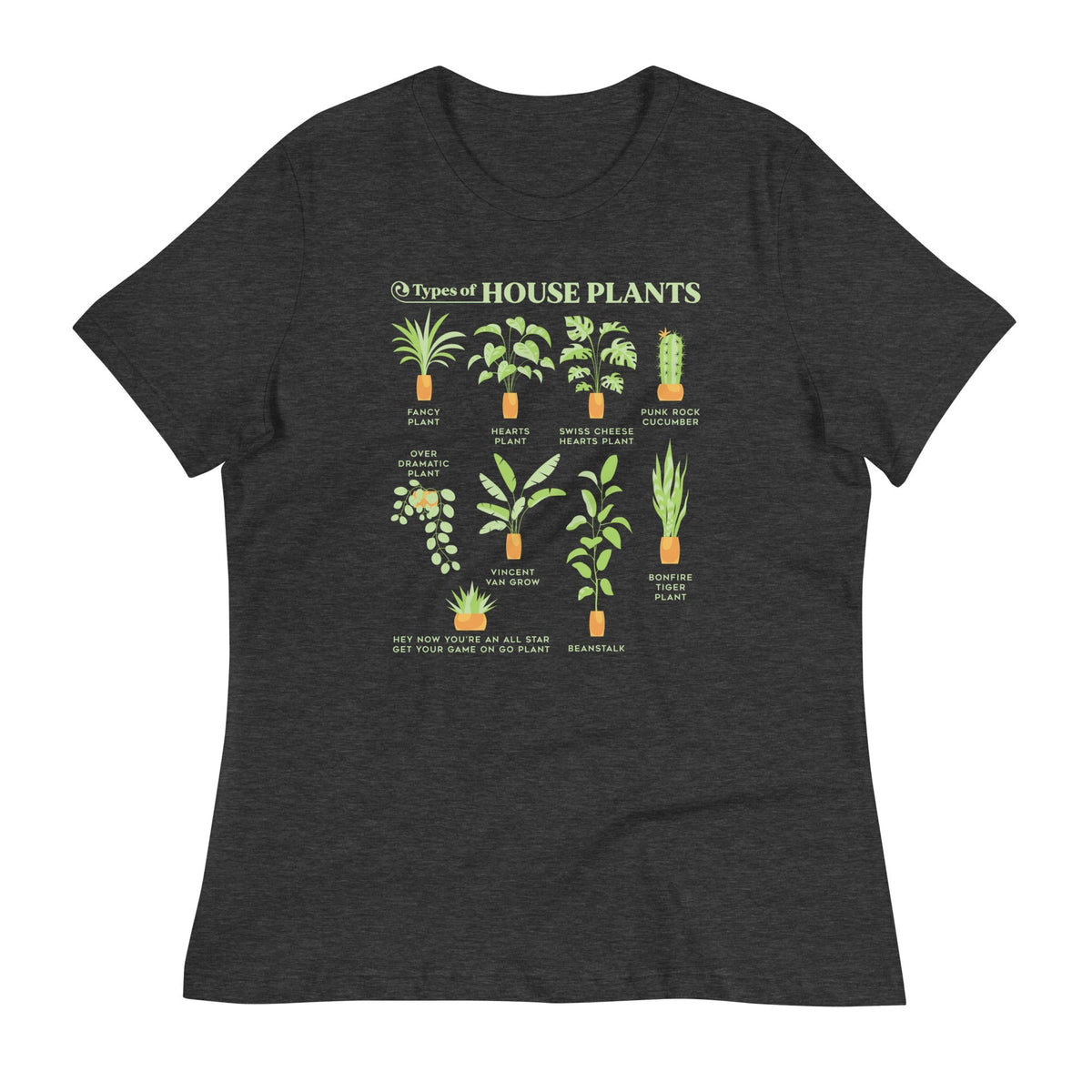 Types Of House Plants Women's Signature Tee
