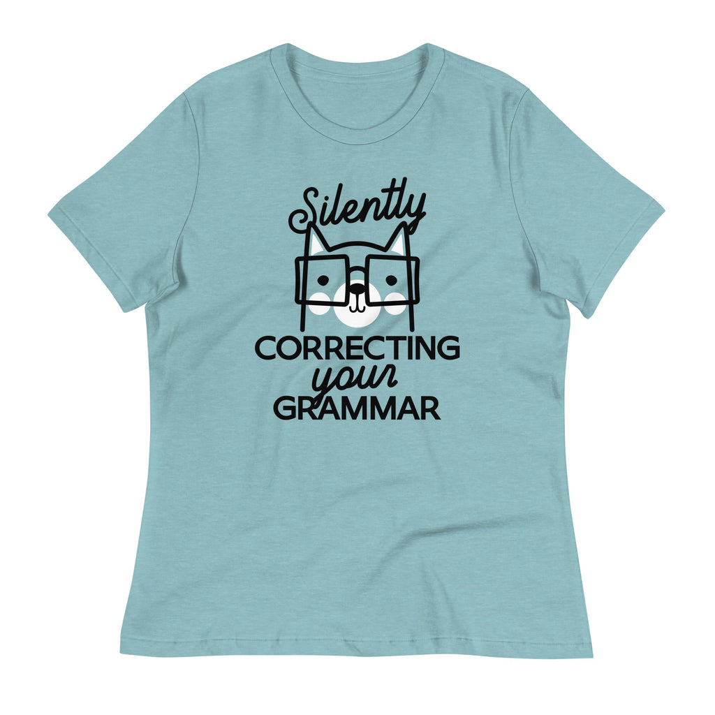Silently Correcting Your Grammar Women's Signature Tee