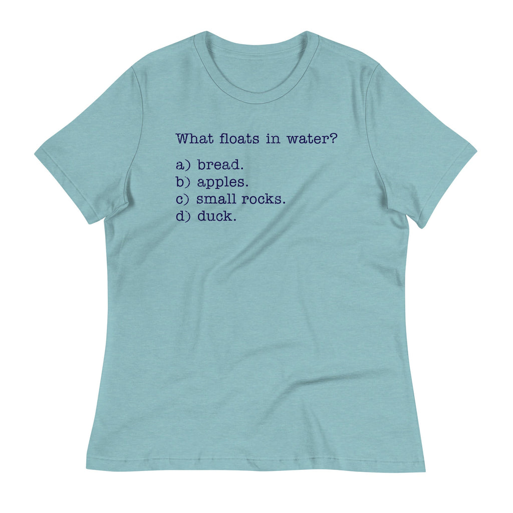 What Floats In Water? Women's Signature Tee