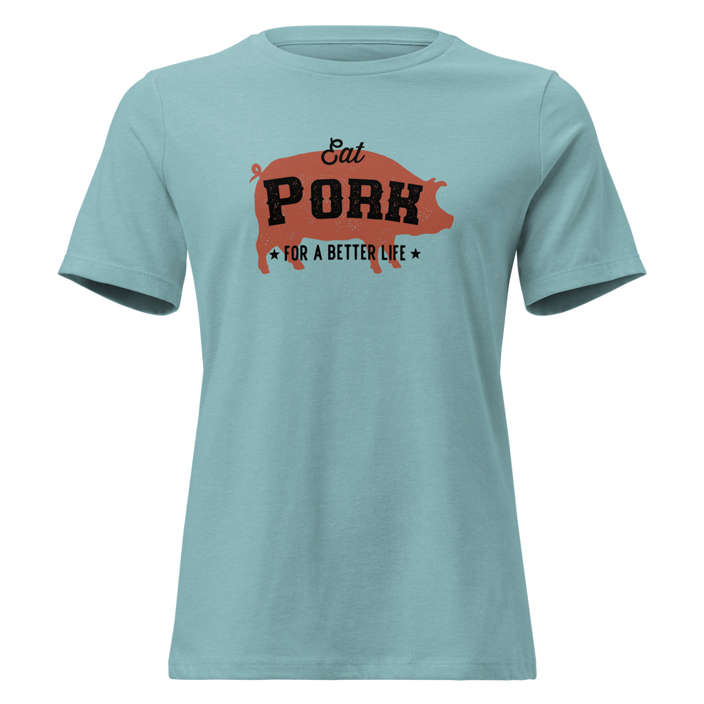 Eat Pork Women's Relaxed Tee
